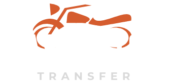 a logo for a motorcycle transfer